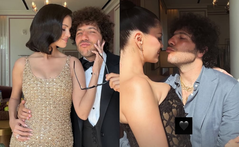 Selena y Benny Blanco. Foto: Instagram de Selena Gomez/fotos sooparkmakeup.