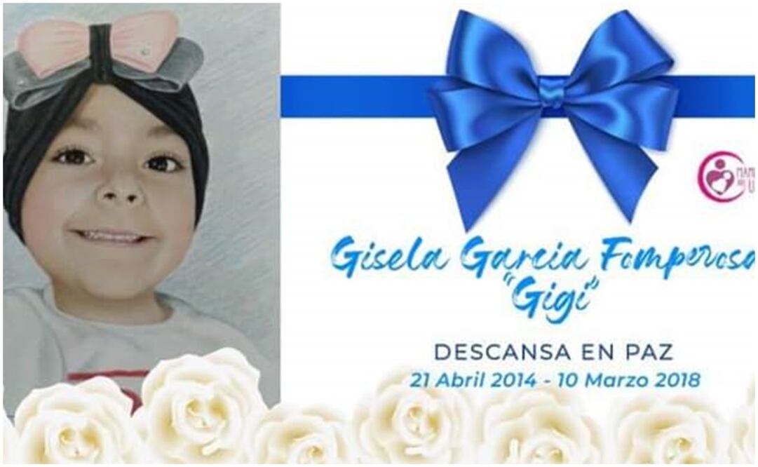 Aunque la imagen de "Todos con Gigi" tiene un error en el año, la noticia fue a dada a conocer vía Twitter este domingo. Foto: tomada de Twitter @TodosConGigi