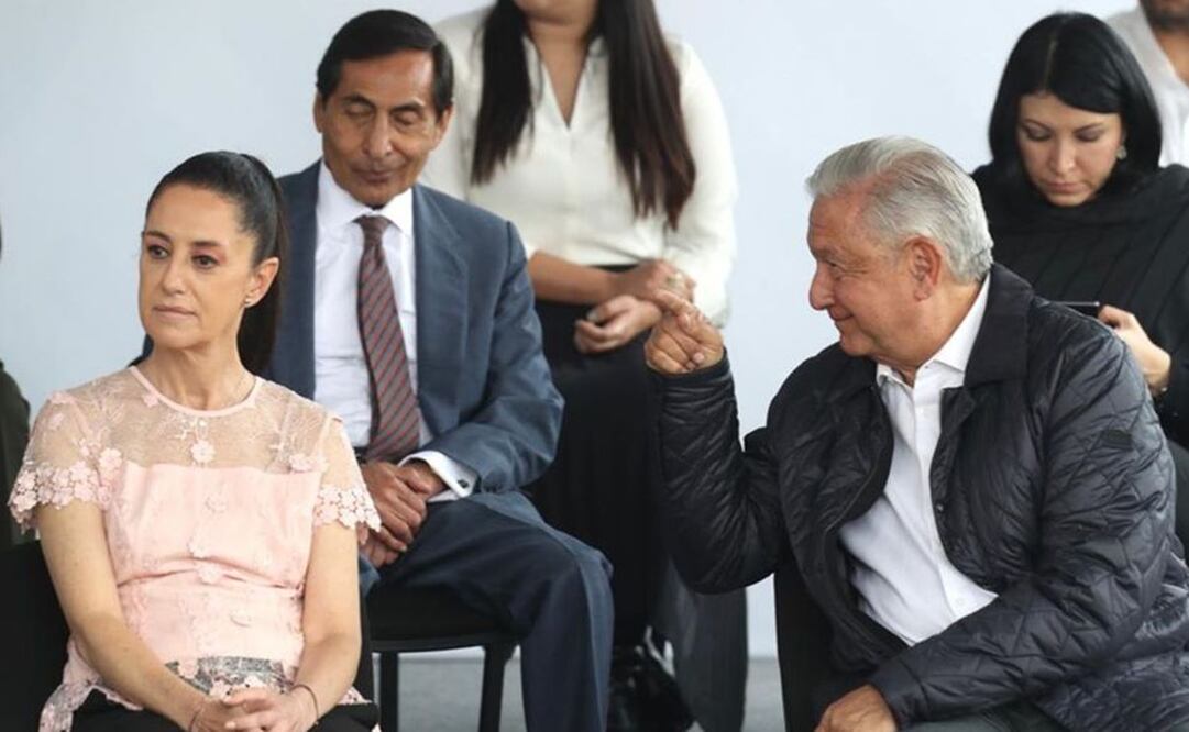 López Obrador también reconoció a Martí Batres, actual jefe de Gobierno de la CDMX. Foto: EL UNIVERSAL