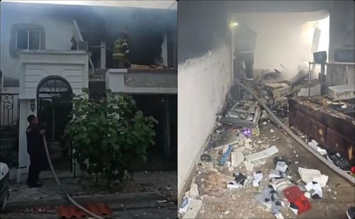Joven sufre quemaduras tras explosión por acumulación de gas en Monterrey; un perrito también resultó lesionado