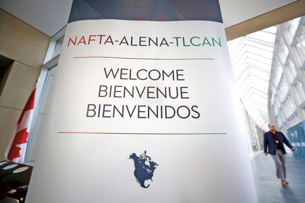 Sede. En Ottawa se celebra la tercera de siete rondas de negociaciones planeadas sobre el TLCAN (CHRIS WATTIE. REUTERS)