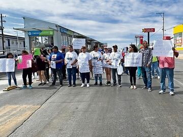 Marchan familiares de cuatro desaparecidos en Ciudad Juárez