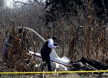 Dan último adiós a piloto de helicóptero accidentado en Puebla