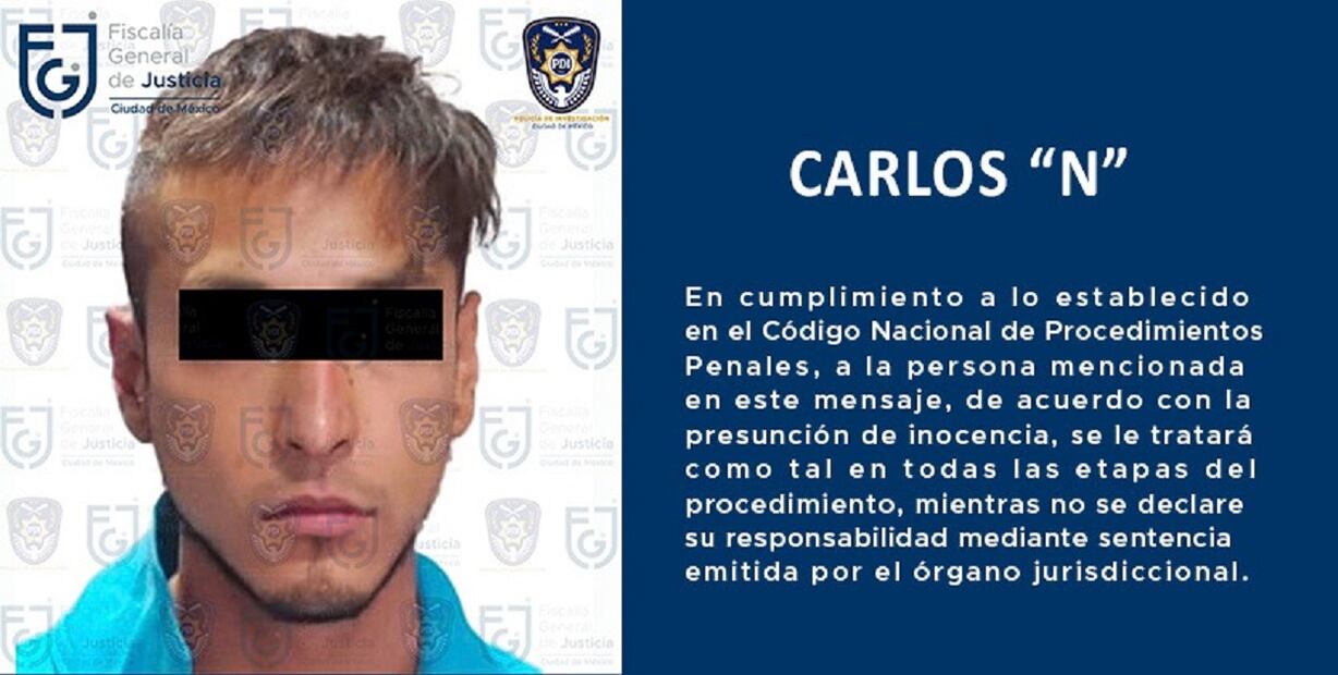 Carlos, presunto feminicida