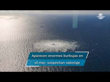 Fugas en gasoducto ruso Nord Stream desatan sospechas de sabotaje