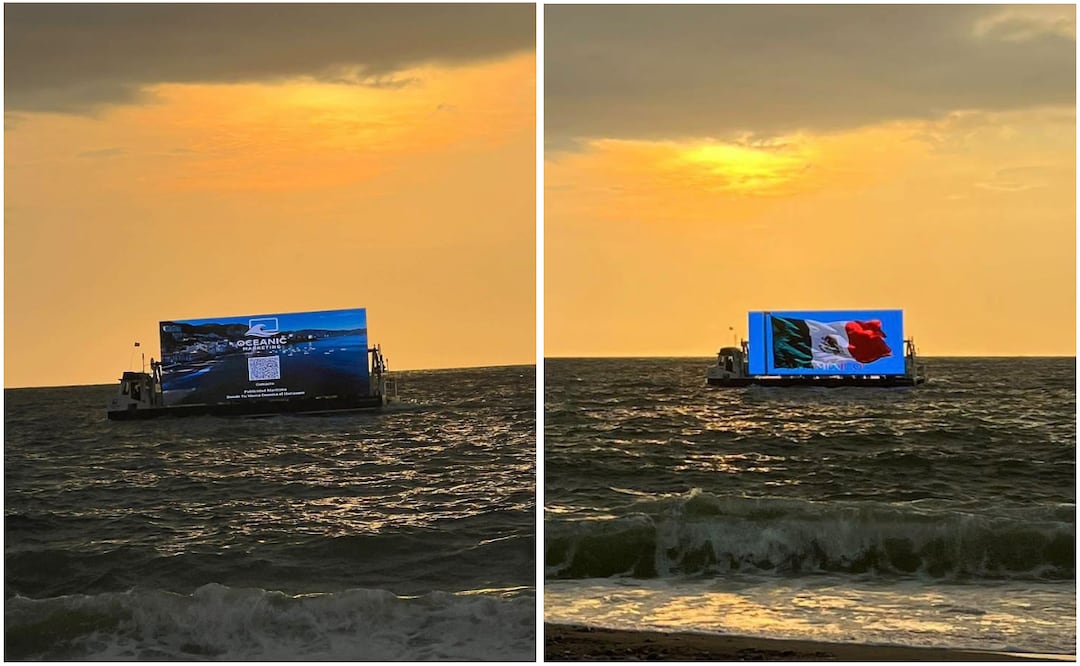 Usuarios en redes sociales externaron su preocupación sobre el impacto visual y ambiental ocasionado por estas embarcaciones. Foto: Facebook (Pawy)