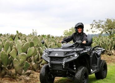 Sandra Cuevas acude a Milpa Alta; pide apoyar el turismo local y a productores