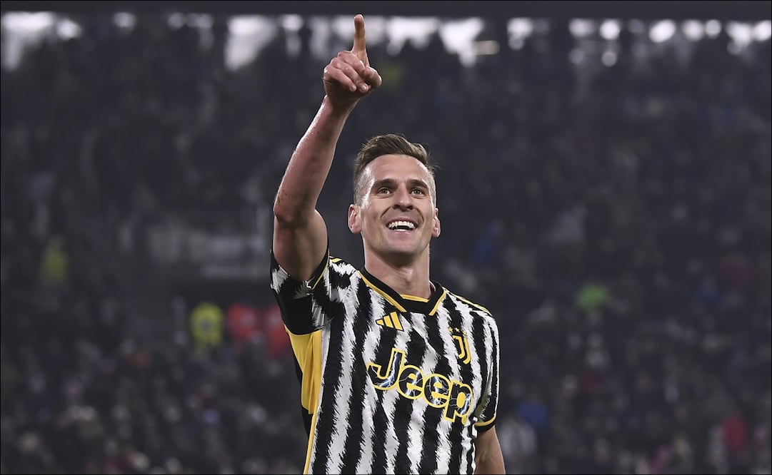 Arkadiusz Milik fue la estrella del triunfo de Juventus / Foto: AP