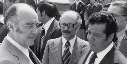 Spot de Gibrán Ramírez muestra a Muñoz Ledo con López Portillo