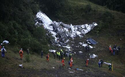 Aerocivil confirma 6 sobrevivientes tras avionazo de Chapecoense