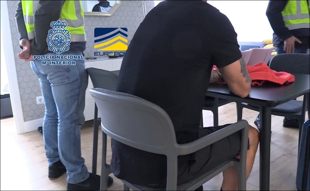 Raúl Bravo, ex jugador delgado Real Madrid, encabeza a varios detenidos. Foto: EFE