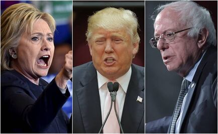 ​Trump perdería ante Clinton o Sanders: sondeo