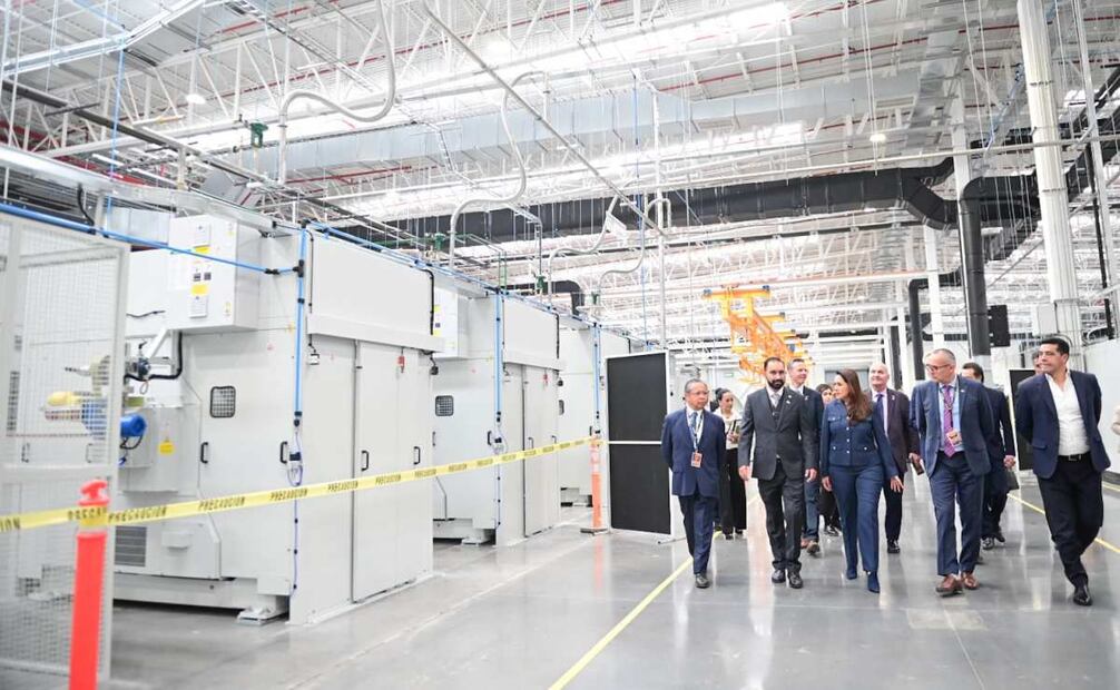 Inauguran segunda planta de ContiTech en Aguascalientes (03/11/2025). Foto: Especial