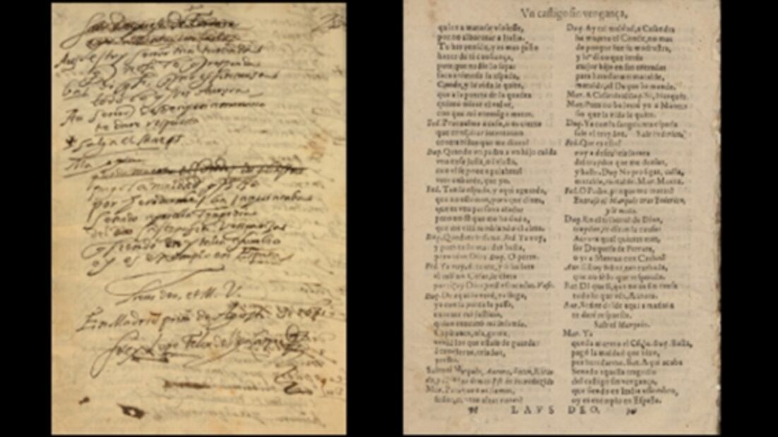 ¿Libros pirata en el siglo XVII? Descubren edición ilegal de un texto de Lope de Vega