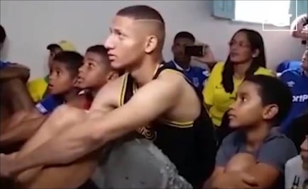 Brasileño se emociona como niño tras ser convocado a la Copa América