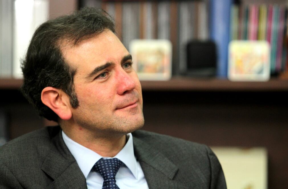 El titular del INE, Lorenzo Córdova. Foto: Archivo/EL UNIVERSAL