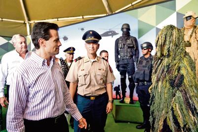 Ni un paso atrás en seguridad: EPN