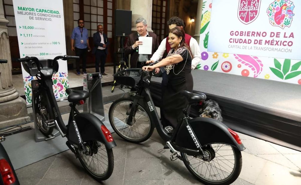 Las cicloestaciones en la Ciudad de México pasan de 689 a mil 111. | Foto: Especial.