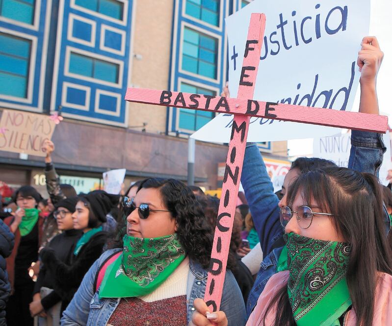 Especialistas en seguridad estiman que 2019 podría convertirse en el año con más víctimas de homicidio doloso y feminicidios en México. ARCHIVO EL UNIVERSAL