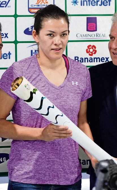 La taekwondoína María Espinoza es firme prospecto a otra presea en JO (MARIO GUZMÁN. EFE)