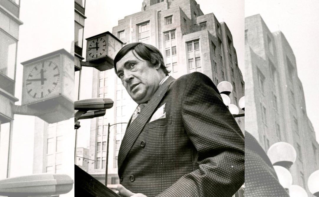 Salvador Novo participó en la reinauguración de la calle Francisco I. Madero de 1973, cuando nacieron las primeras calles peatonales del Centro Histórico. Archivo EL UNIVERSAL.