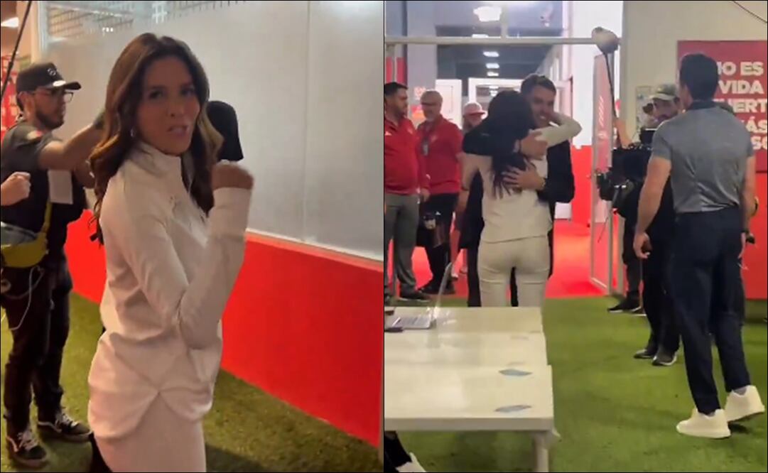 Eva Longoria festejó el triunfo del Necaxa / Foto: Especiales