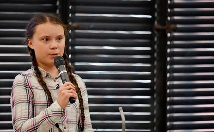 Joven activista sueca se reúne con diputados en Londres en medio de protestas