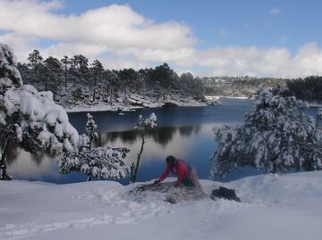 Los mejores paisajes nevados de las Barrancas del Cobre