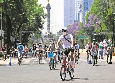 Por marcha a favor del INE, cambian ruta de paseo dominical en bici