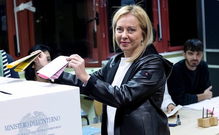 Ultraderecha se encamina al triunfo en Italia, con Giorgia Meloni a la cabeza