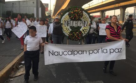 Protestan por inseguridad y feminicidios en Naucalpan