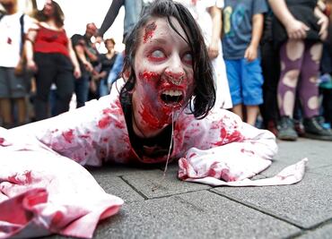Zombies invaden el DF
