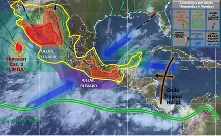Cierran puerto de Cabo San Lucas por "Linda"