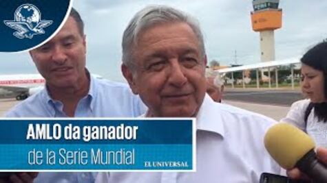 Por no irle a los Yankees, amigos me han dejado de hablar: AMLO