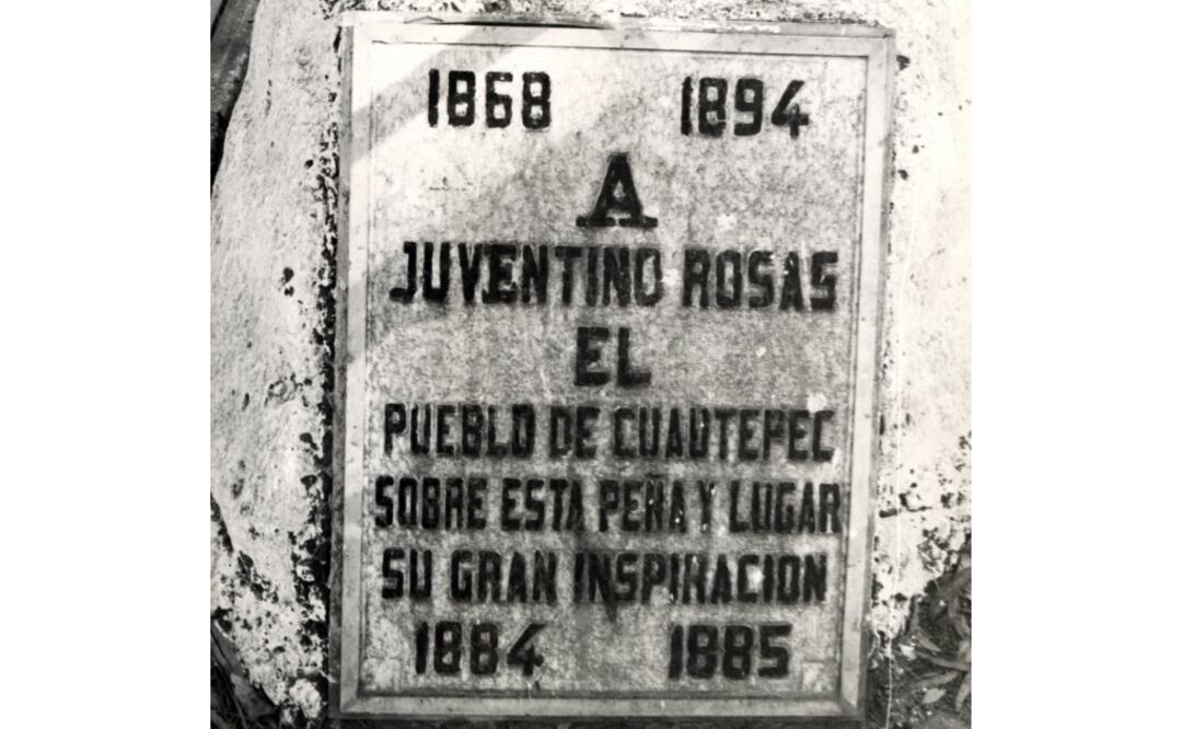 Lápida en honor al compositor del vals "Sobre las Olas", Juventino Rosas. Foto: Archivo EL UNIVERSAL