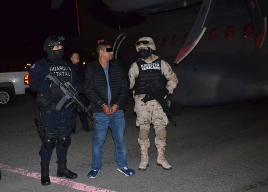 Detienen a Fabián "N", alias “La Vieja”, lugarteniente del cártel de Santa Rosa de Lima