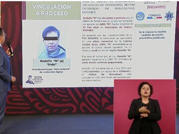 Destacan en la mañanera de AMLO la vinculación a proceso de “Fofo” Márquez