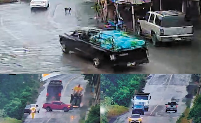 Dos vehículos y tres motos escoltaron al coche bomba; las horas previas al estallido en Coahuayana