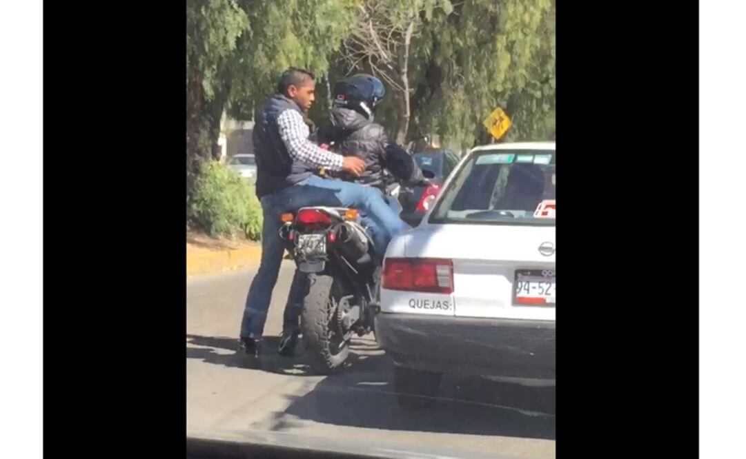 Captan robo a automovilista en Naucalpan