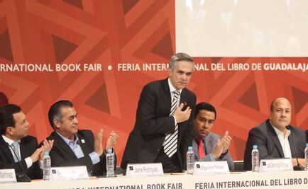 Mancera y "El Bronco", juntos en la inauguración de la FIL