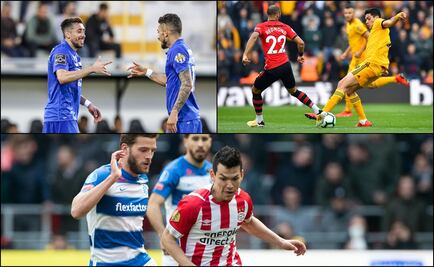 Así le fue a los mexicanos en Europa el fin de semana