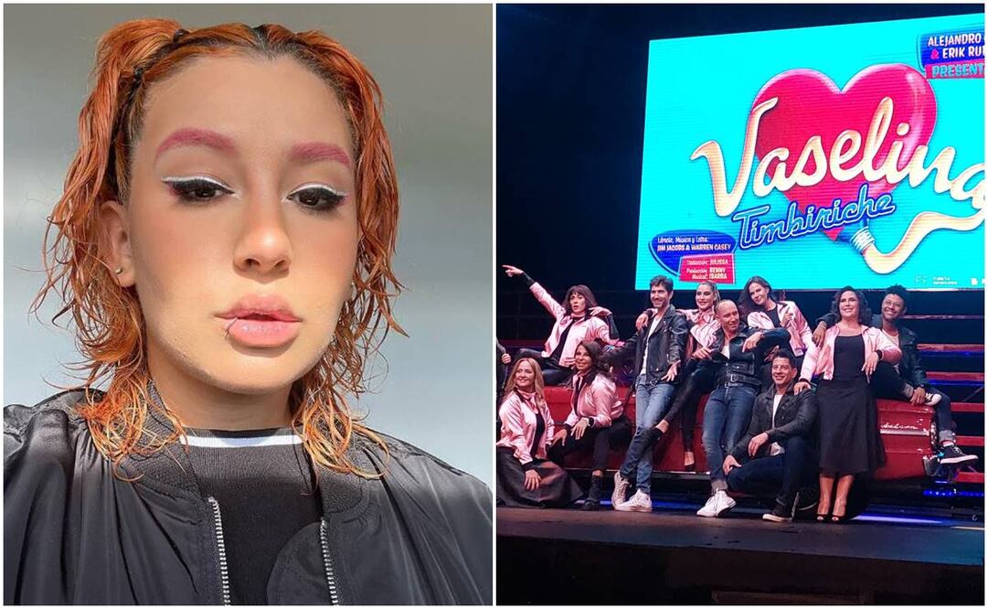 Romina no está de acuerdo con el elenco de "Vaselina". Foto: Instagram/Sugjey Baños.