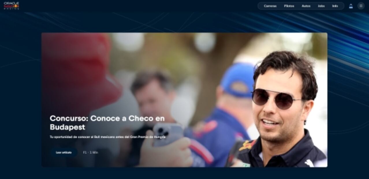 ¿Quieres conocer a Checo Pérez? Esto tienes que hacer