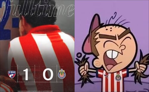 Chivas es víctima de los MEMES y de la burla del FC Dallas tras practicamente quedar eliminado de Leagues Cup