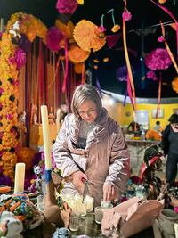 Gálvez celebra Día de Muertos en Hidalgo