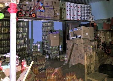 Recuperan siete toneladas de mercancía robada a trenes en Puebla