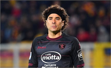 Guillermo Ochoa por segunda ocasión se queda en la banca con el Salernitana