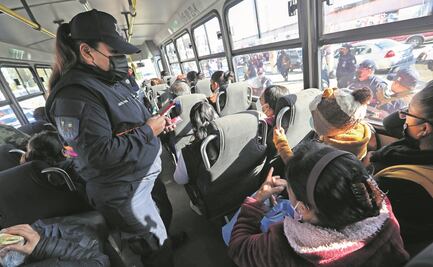 Montan operativos en transporte para evitar agresión a mujeres