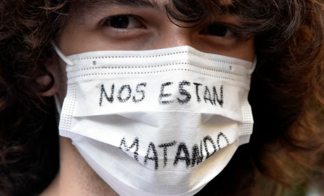 En varias ciudades españoles hubo manifestaciones de protesta por el asesinato de Samuel, que se investiga si pudo ser un crimen de odio. Foto: Getty Images