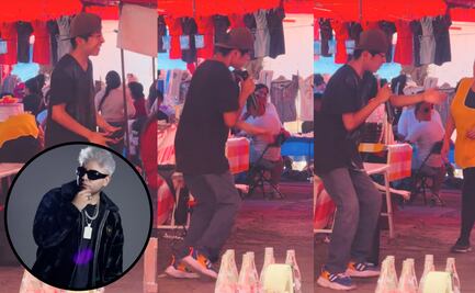 Ángel, el joven que conquistó los mercados de Ecatepec con su voz y ahora cantará junto al reguetonero Daniel Martínez; conoce su historia